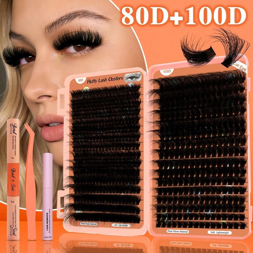 رموش صناعية طويلة الأمد بتجعيد - مراجعة Eyelash Extension Mega Volume وسعره