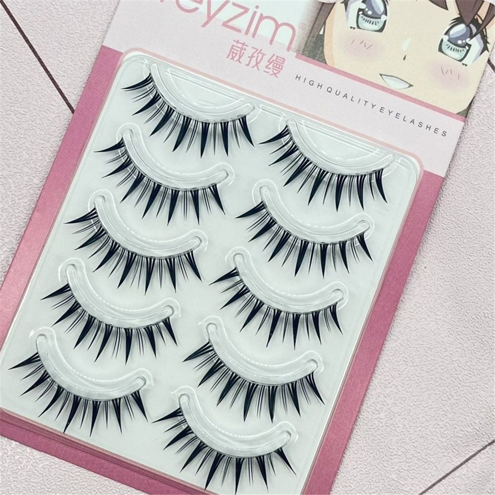 5 أزواج حزمة اليابانية تأثيري  - مراجعة Eyelash Extension Japanese وسعره