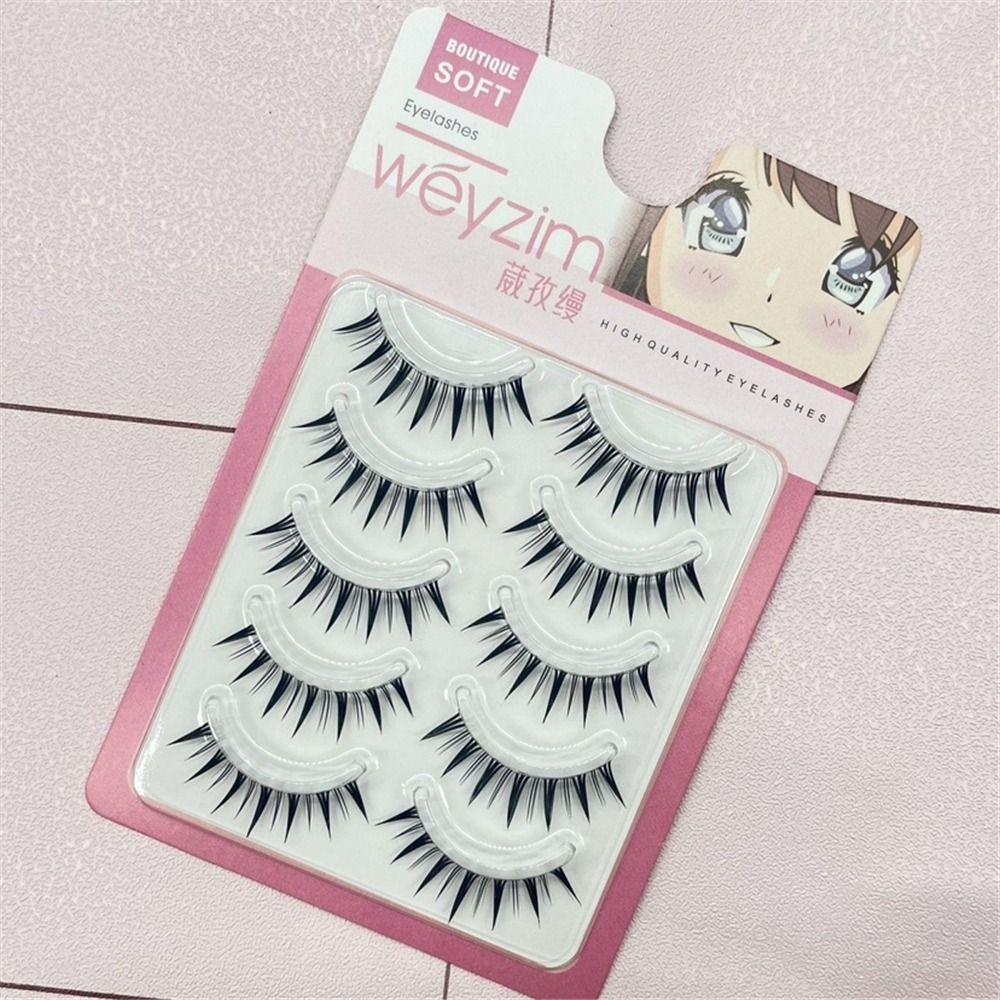 5 أزواج حزمة اليابانية تأثيري  - مراجعة Eyelash Extension Japanese وسعره