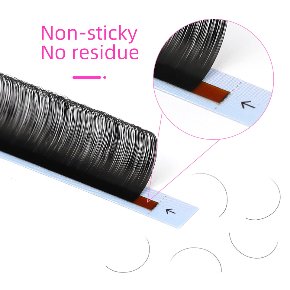 RUJADE 5 حالات/مجموعة ملحقات ر - مراجعة Eyelash Extension Russian Volume وسعره