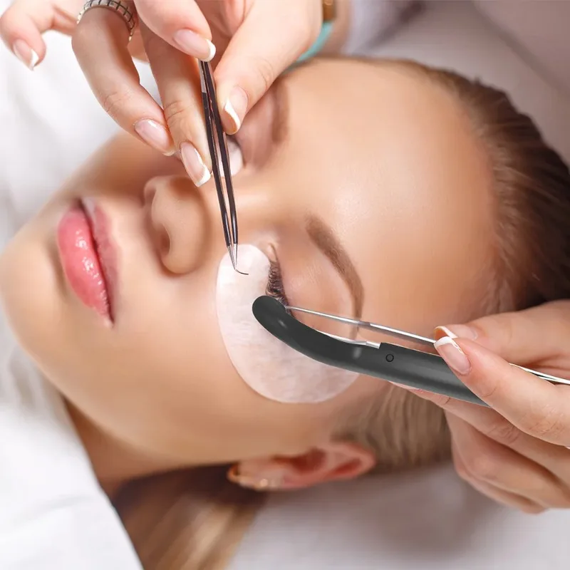مصباح جديد لتجفيف الرموش بالأش - مراجعة Eyelash Extension Led وسعره